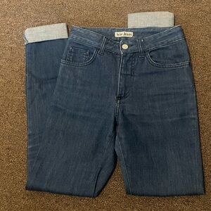 ACNE STRAIGHT LEG JEANS 25